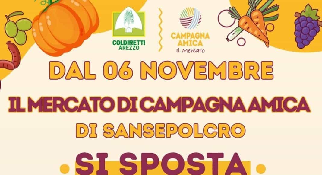Sansepolcro: spostamento del Mercato di Campagna Amica