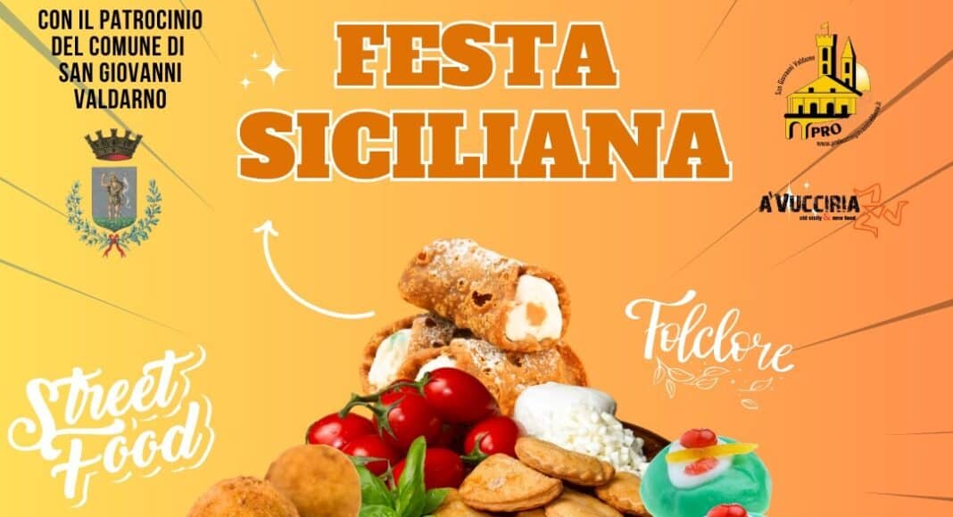 San Giovanni Valdarno accoglie la Festa siciliana
