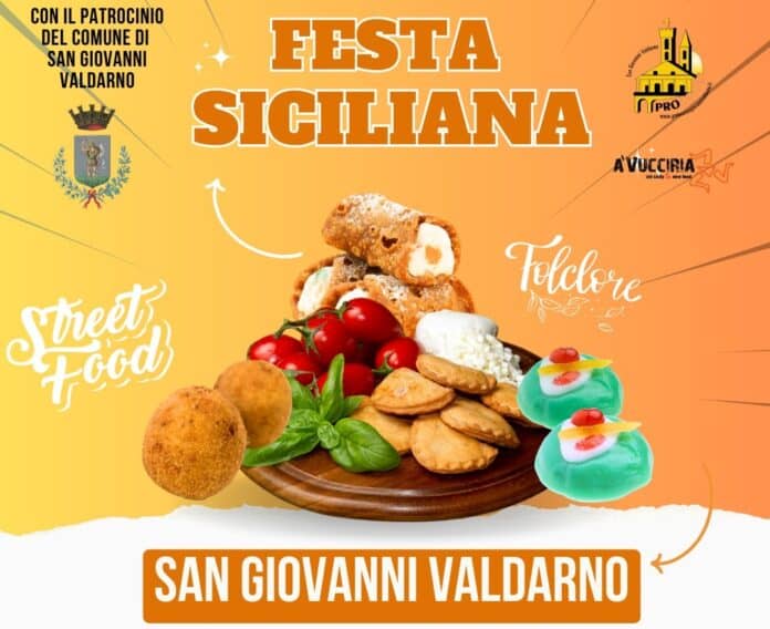 San Giovanni Valdarno accoglie la Festa siciliana