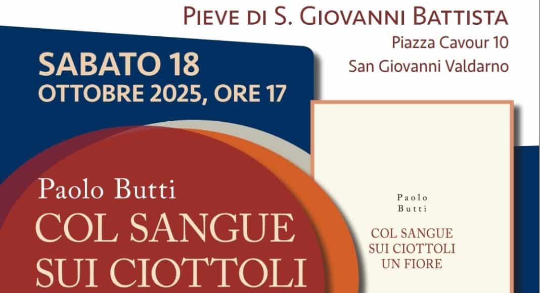 San Giovanni Valdarno il libro di poesie di Paolo Butti
