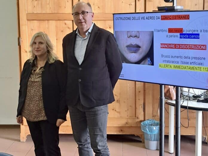 Sansepolcro grande partecipazione al corso di disostruzione pediatrica Sansepolcro grande partecipazione al corso di disostruzione pediatrica