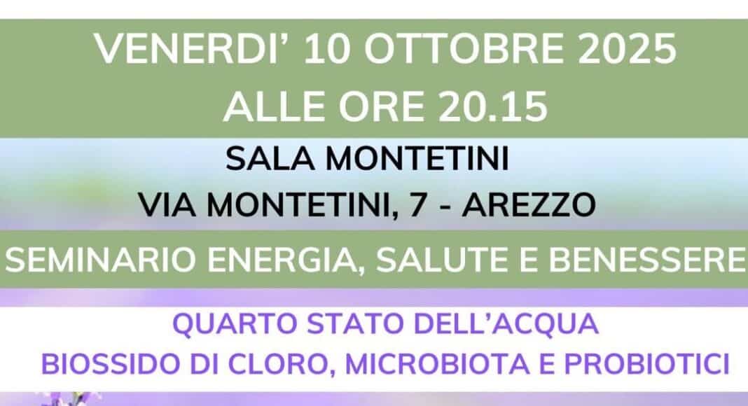 Seminario salute e Benessere Arezzo