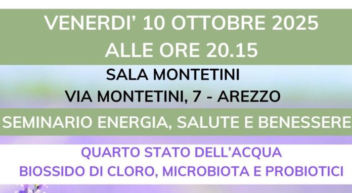 Seminario salute e Benessere Arezzo