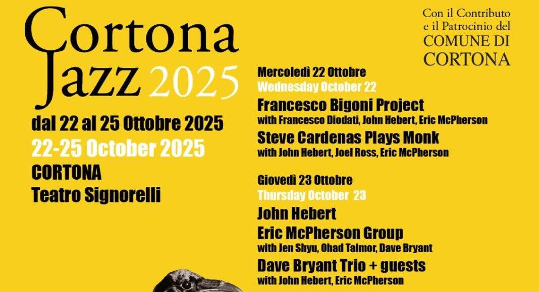 Si avvicina Cortona Jazz Festival 2025