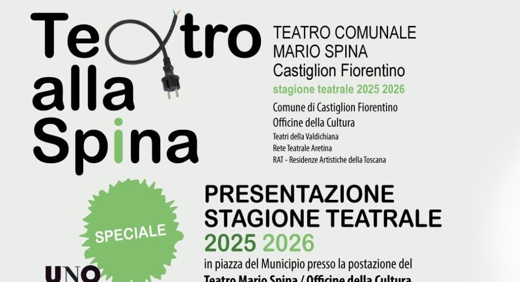 Teatro Comunale Mario Spina di Castiglion Fiorentino stagione 202526