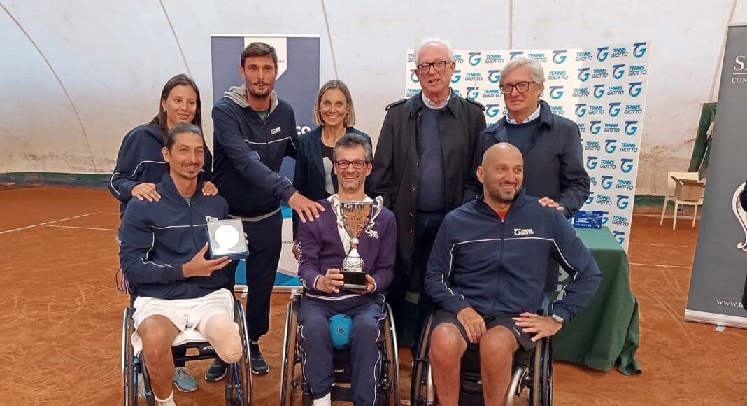 Tennis Giotto - Premiazione Campionati Italiani a Squadre Wheelchair Tennis