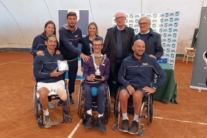 Tennis Giotto - Premiazione Campionati Italiani a Squadre Wheelchair Tennis