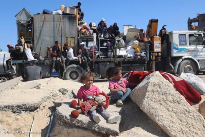 UNICEF 64.000 bambini uccisi a Gaza