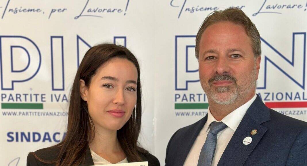 Virginia Martinelli riceve un riconoscimento da Partite Iva Nazionali