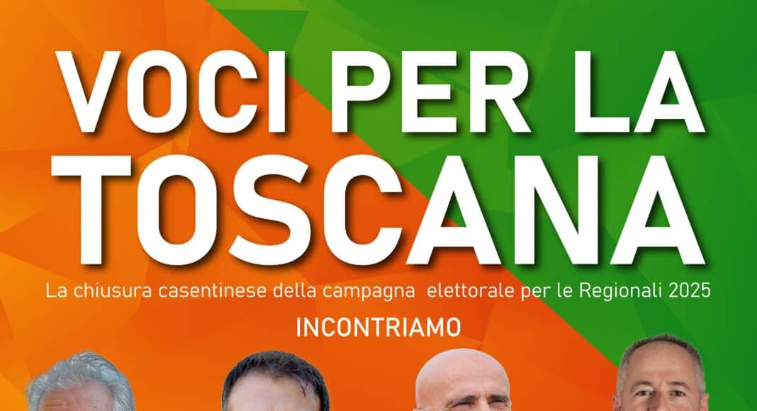 Voci per la Toscana – Chiusura casentinese della campagna elettorale