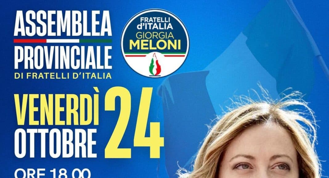 assemblea provinciale di Fratelli d’Italia