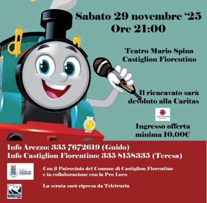 A Castiglion Fiorentino in scena il Gran Varietà dei Ferrovieri”
