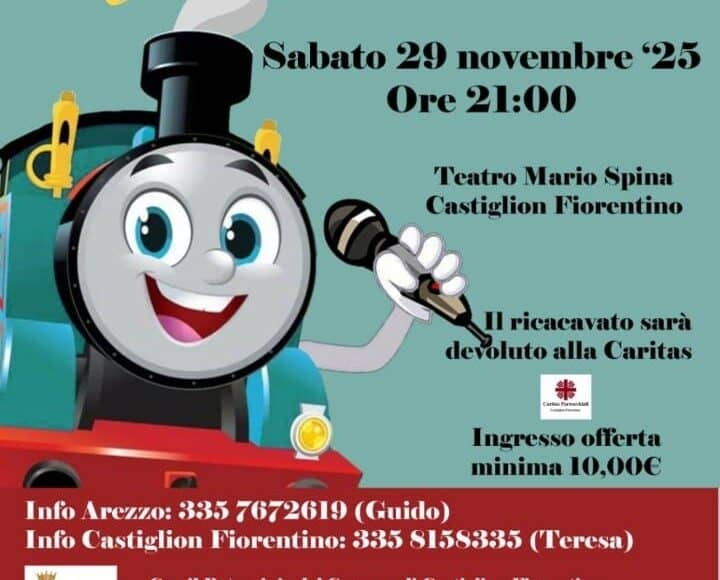 A Castiglion Fiorentino in scena il Gran Varietà dei Ferrovieri”