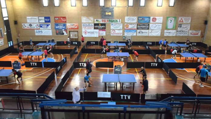 A San Giovanni Valdarno il Torneo regionale di Tennistavolo