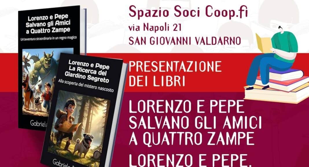A San Giovanni la presentazione del libro “Lorenzo e Pepe”