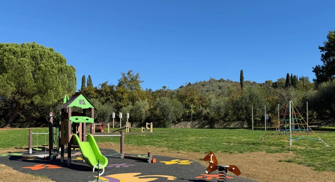 Nuova area giochi a Villa Severi: uno spazio inclusivo e sicuro 