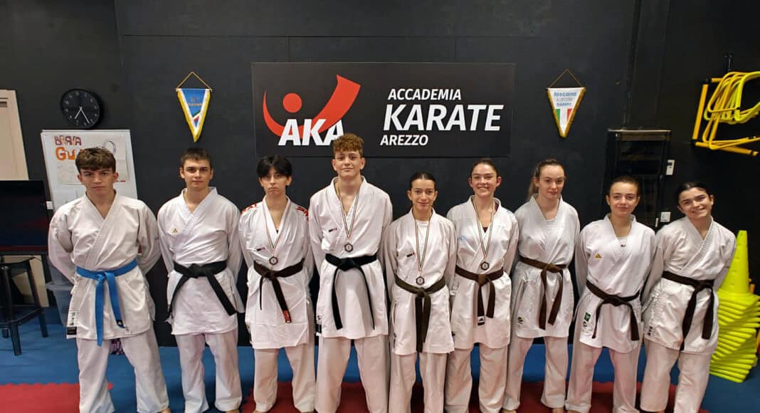 L’Accademia Karate Arezzo vola ai Campionati Italiani Juniores