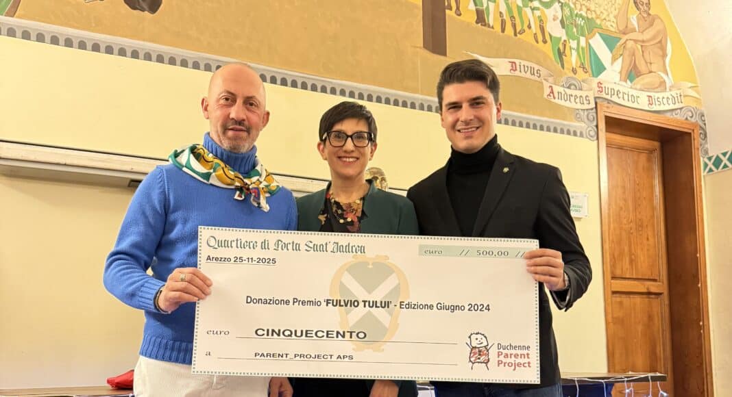 Al Duchenne Parent Projec il premio Tului vinto da Porta Sant’Andrea