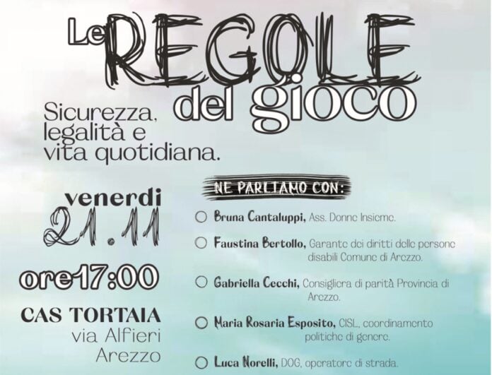 Cas Tortaia - Donne Insieme “Sicurezza, legalità e vita quotidiana”