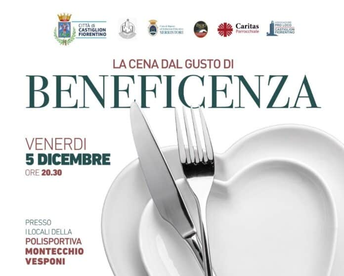 Cena di beneficenza alla Polisportiva Montecchio Vesponi