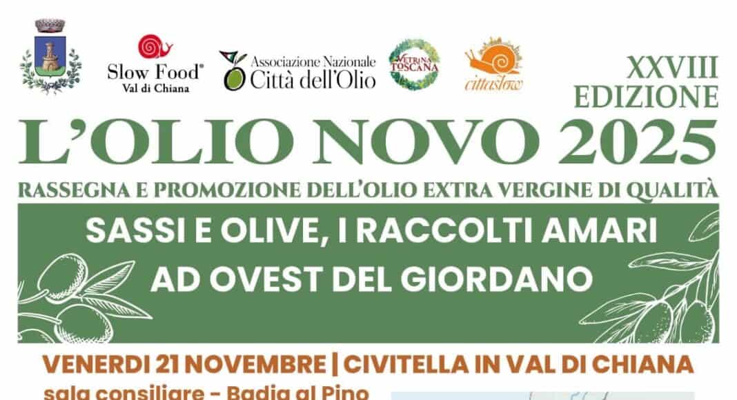Civitella “Sassi e olive, i racconti amari ad ovest del Giordano”