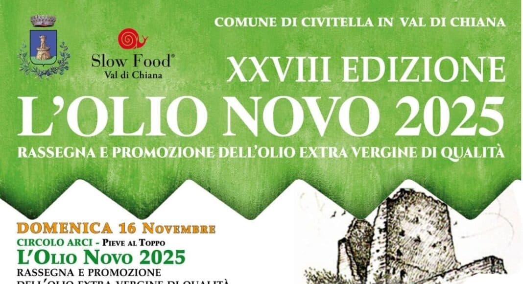 Civitella in Val di Chiana Torna l’appuntamento con L’Olio Novo