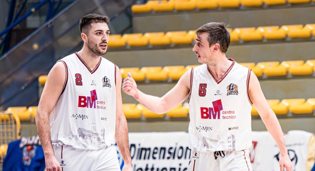 Cosimo Pelucchini e Facundo Toia - Basket Arezzo