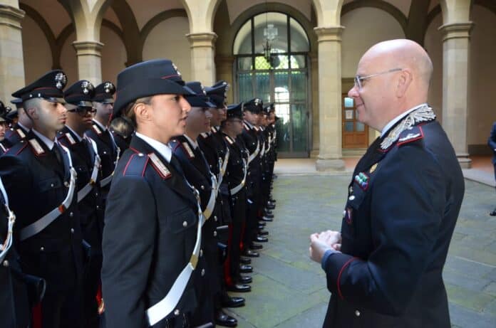 In Toscana arrivano nuovi Carabinieri ad Arezzo saranno 24