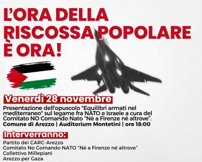 Incontro sui rapporti fra la NATO, l'Italia ed i Sionisti d'Israele