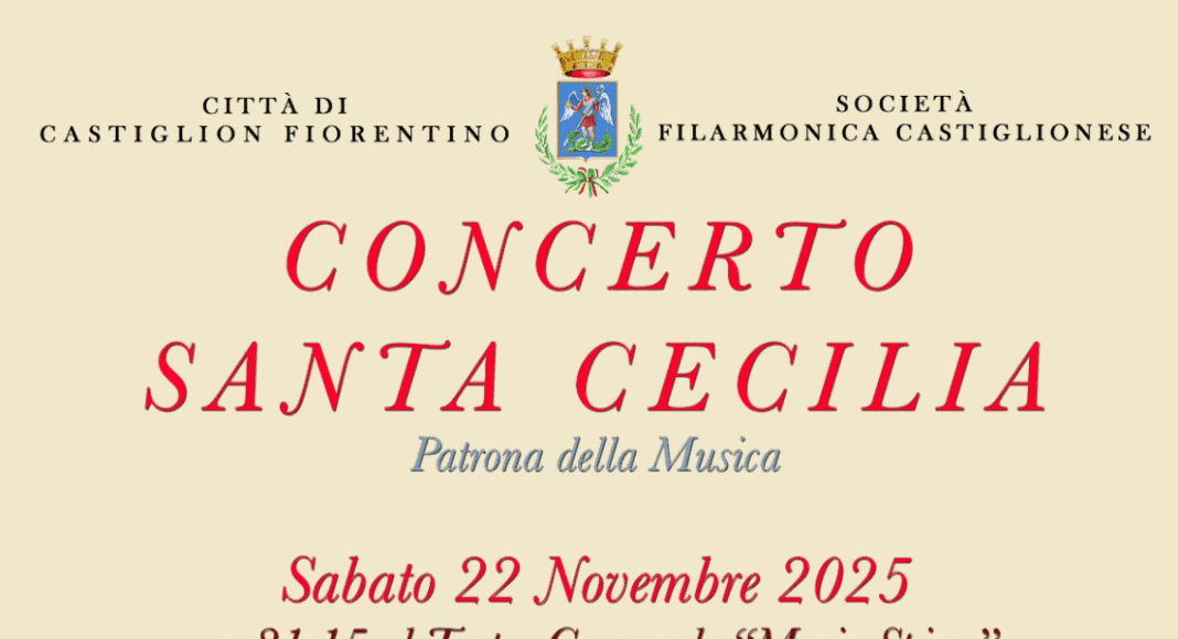 La Filarmonica Castiglionese festeggia la Patrona della Musica