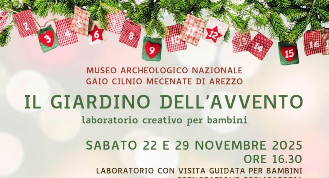 Museo archeologico nazionale di Arezzo il giardino dell’Avvento
