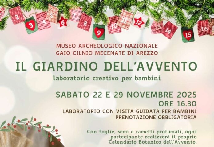 Museo archeologico nazionale di Arezzo il giardino dell’Avvento