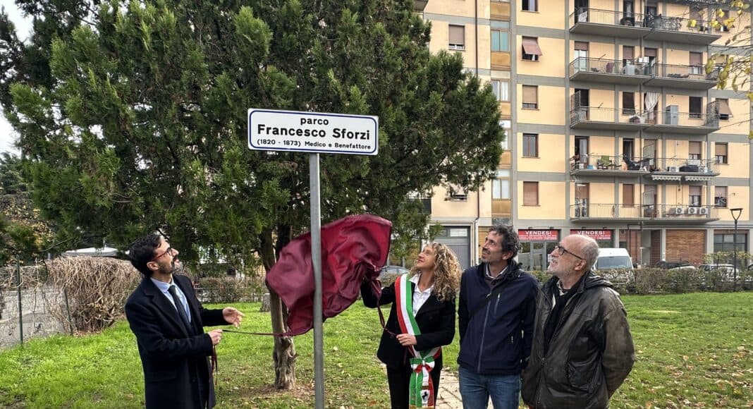Parco Francesco Sforzi intitolata al medico aretino