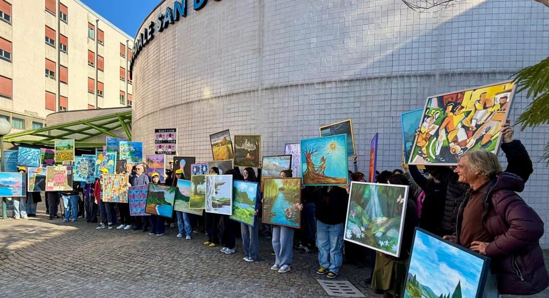 Quaranta dipinti per l’ospedale San Donato donati dagli studenti