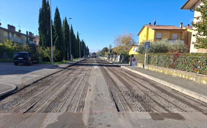 Sansepolcro lavori sulle strade nel capoluogo e nelle frazioni