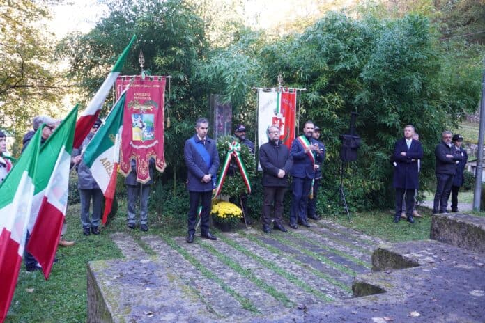 commemorazione del primo partigiano Pio Borri