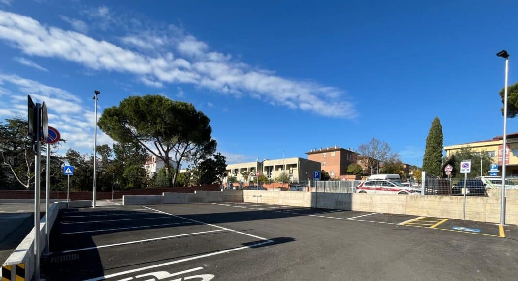 Terranuova: completato il parcheggio della Clinica di Riabilitazione