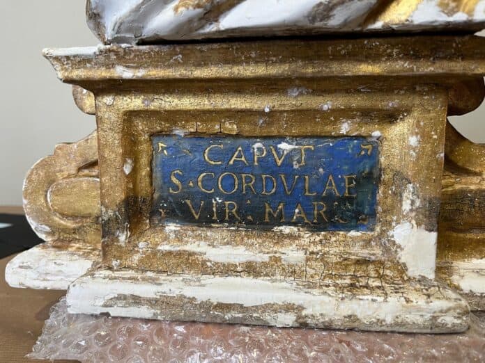 A Castiglion Fiorentino “Il restauro di Santa Cordula”