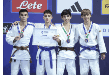 A.S.D. Judo O.K. Arezzo Tommaso Busia vice-campione italiano