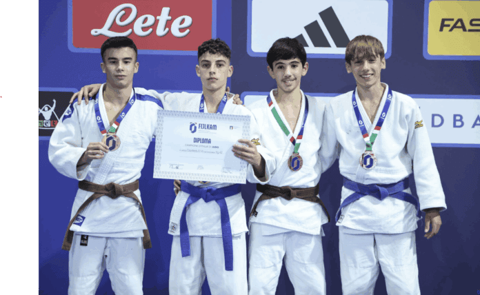 A.S.D. Judo O.K. Arezzo Tommaso Busia vice-campione italiano