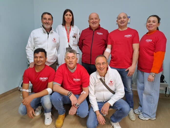 Fratres al Centro trasfusionale nella Giornata della donazione