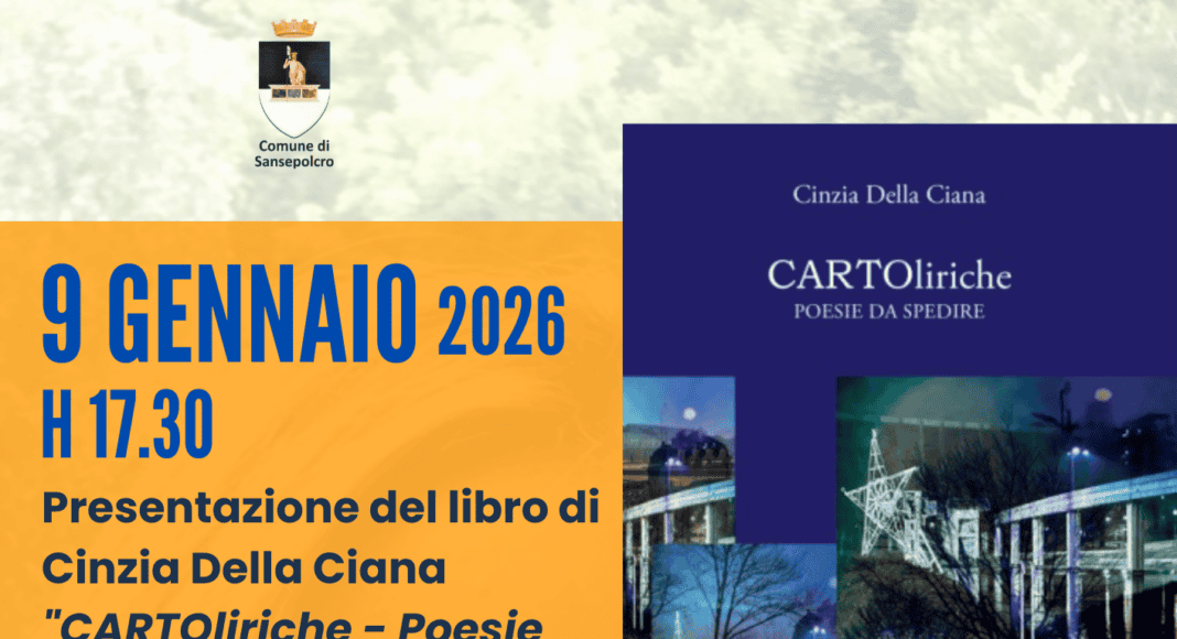 Biblioteca Sansepolcro il nuovo libro dell’autrice Cinzia Della Ciana