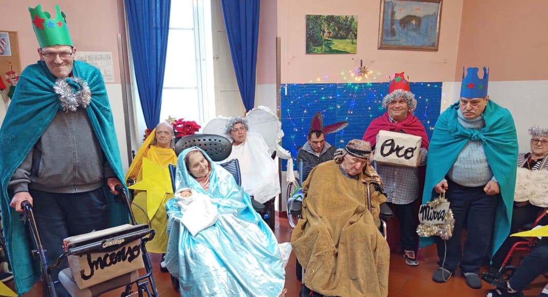 Un presepe vivente nel cuore della Casa Pia di Arezzo