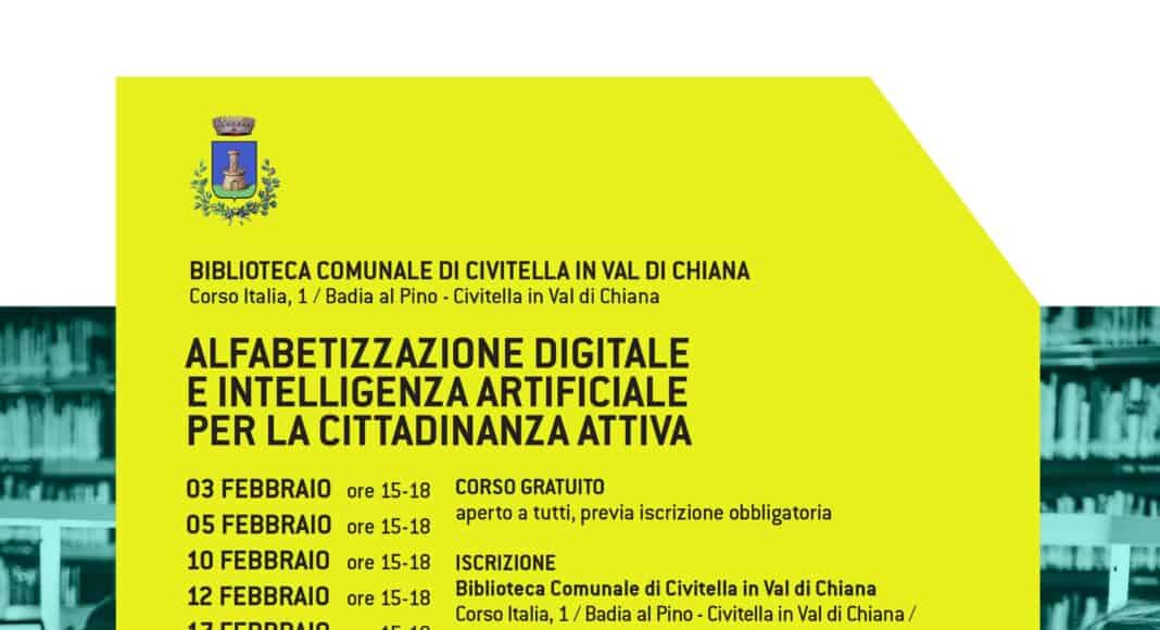 Corso di Alfabetizzazione digitale alla Biblioteca di Civitella