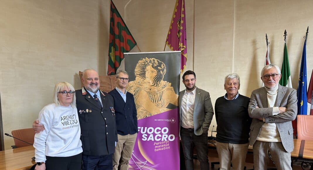 Il 10 dicembre ci sarà il passaggio della Fiamma Olimpica ad Arezzo