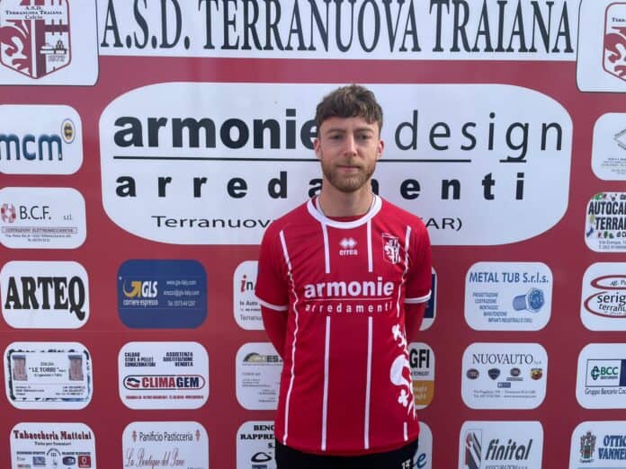 Filippo Boccardi è il nuovo acquisto dell'ASD Terranuova Traiana