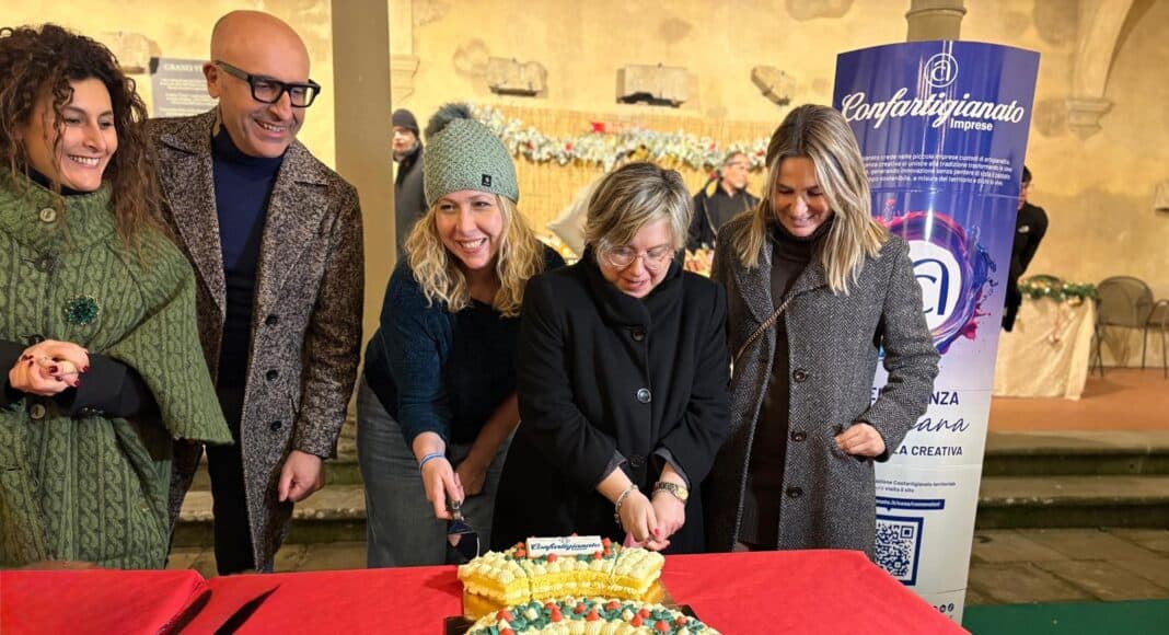Gli Artigiani del Natale nel cuore del centro storico di Arezzo
