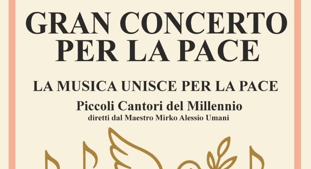 “Gran Concerto per la Pace” a Sansepolcro