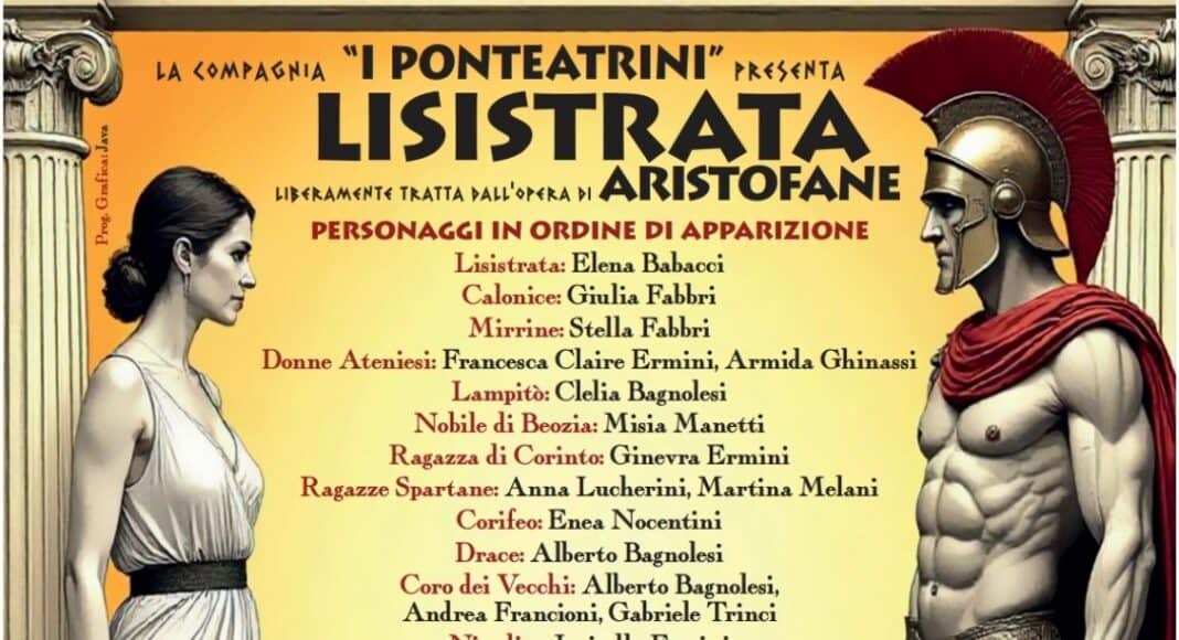 A San Giovanni Valdarno va in scena “Lisistrata”