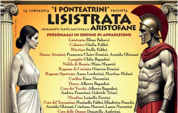 A San Giovanni Valdarno va in scena “Lisistrata”